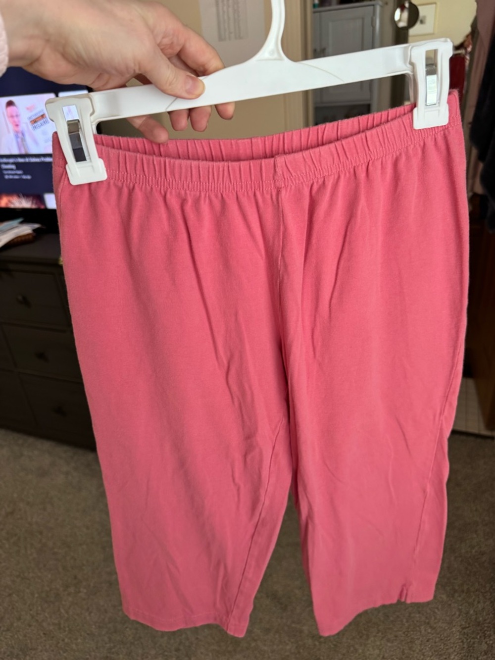 Coral Pull-On vintage Capri Pants